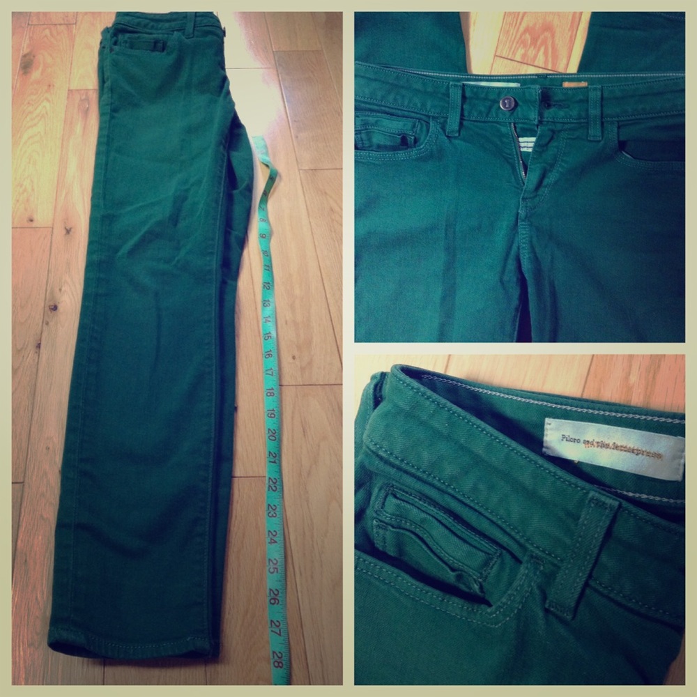 Anthropologie Pilcro & the letterpress jeans